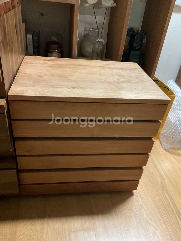 세덱 3단 서랍장 협탁ETHNICRAFTTeak--2