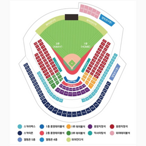 한국시리즈 5차전 3루 네이비석 통로 2연석