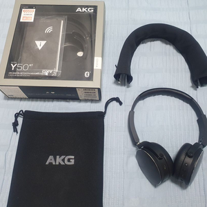 AKG y50bt 무선 헤드폰 신품급