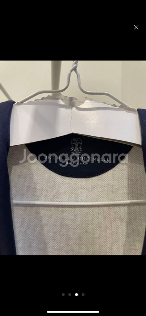 브루넬로 쿠치넬리 후드조끼집업 XL 거의 쌔거--2