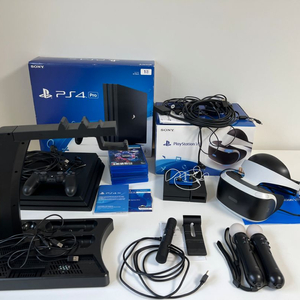 PS4 Pro 1T VR 포함 풀세트. 플레이스테이션4