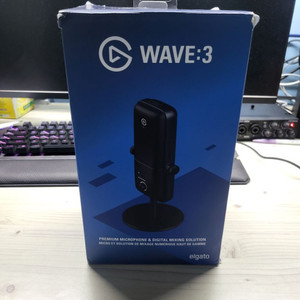 [미사용] Elgato Wave3 엘가토 웨이브3 마이