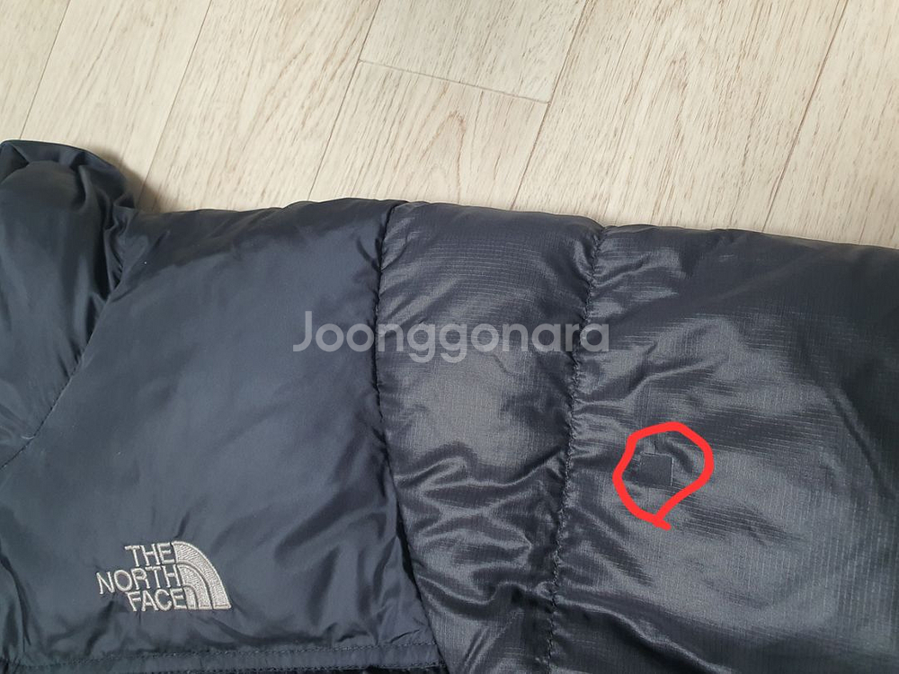 90 노스페이스 700 패딩 점퍼 90사이즈 깨끗해요--8