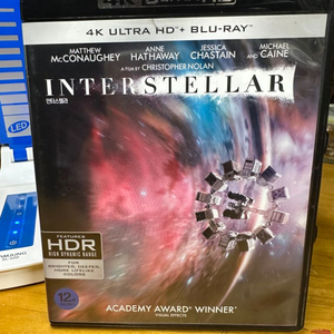 블루레이 인터스텔라 4K UHD+BD 3disc2017