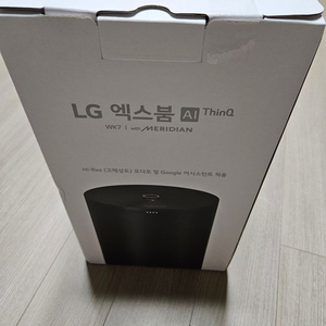 LG 엑스붐 AI ThinQ AI 스피커 미개봉