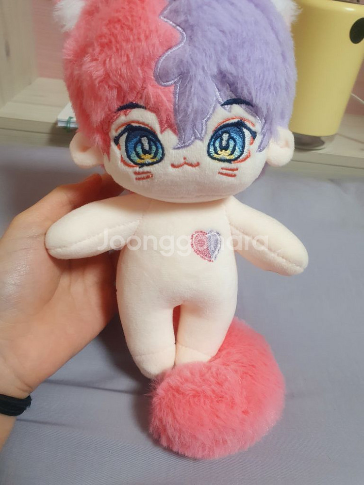 무속성 인형 20cm 꼬리 탈부착 가능--0
