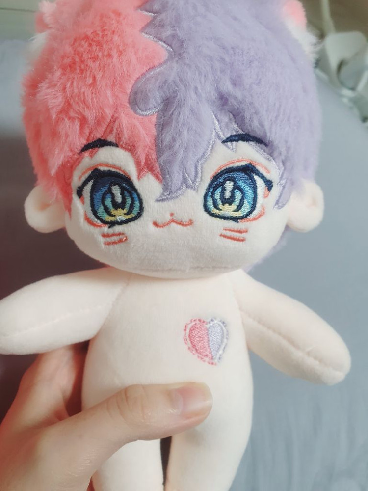 무속성 인형 20cm 꼬리 탈부착 가능--2