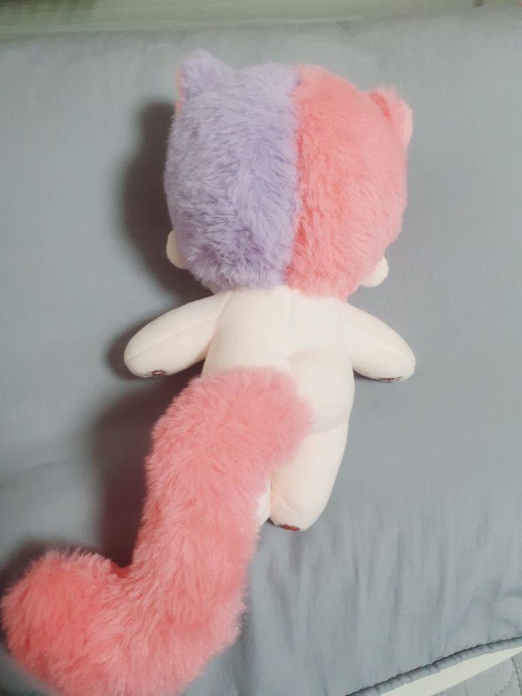 무속성 인형 20cm 꼬리 탈부착 가능--5