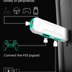 PS5 besaviorU5 컨버터 (다른패드가능)
