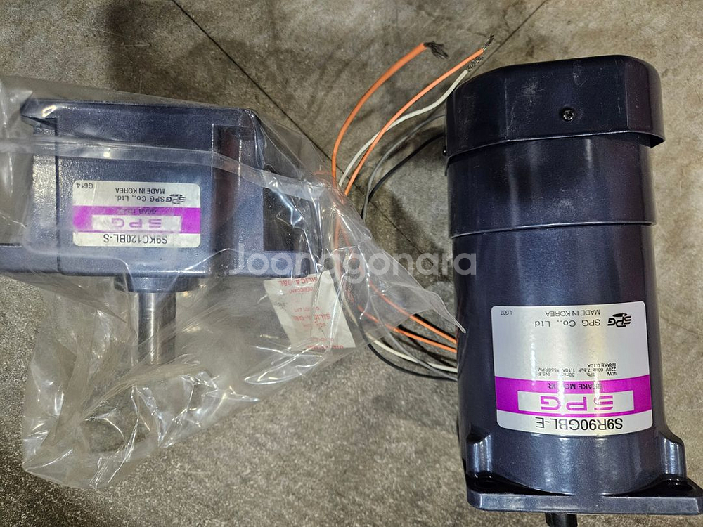 SPG 단상 브레이크 모터 S9R90GBL-E 팝니다--0