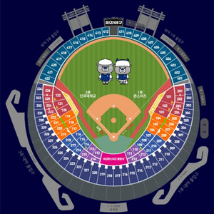 최강야구 1루 부스터즈석 106블럭 5열 4연석/2연석