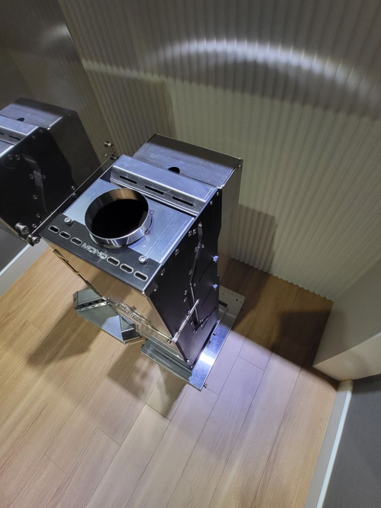 [미사용]빅토리캠프 모노클래식 캠핑 펠릿난로(전용가방--1