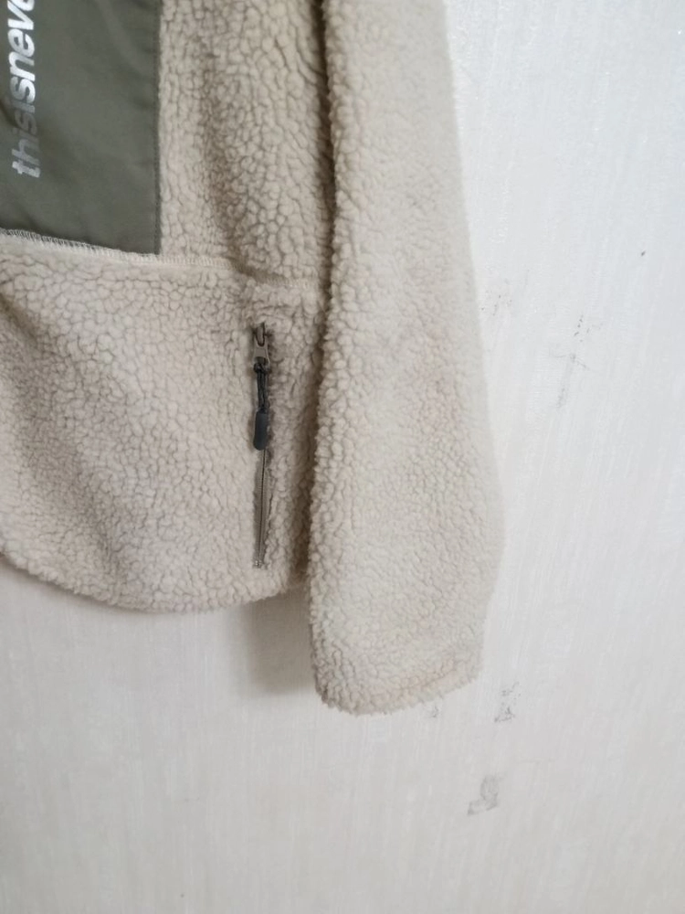 여성 디스이즈네버댓 크롬핏 후리스점퍼 (100) 이미지