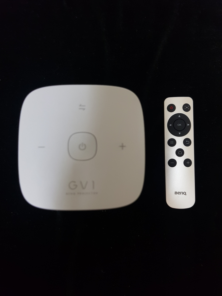 벤큐 캠핑용 빔 프로젝터 이미지