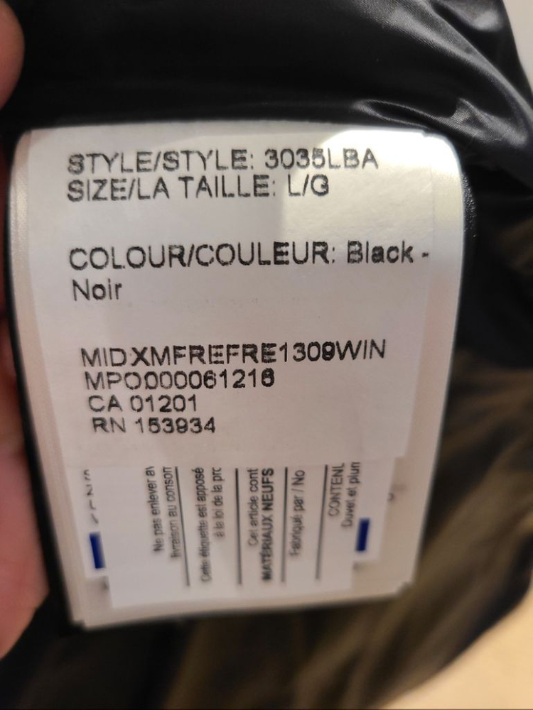 캐나다구스/미스틱/블랙라벨/퓨전핏/라지--4