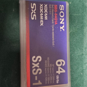 소니 SBS-64GA1 SXS메모리카드