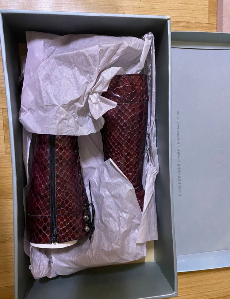 소다 롱부츠 팝니다--1