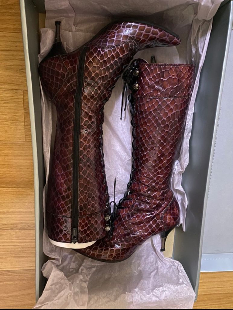 소다 롱부츠 팝니다--2