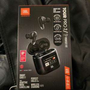JBL Tour Pro2 블랙 블루투스 무선 이어폰