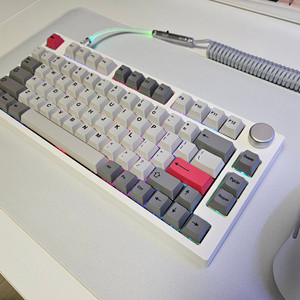 nj80 황동보강판 유무선 키보드