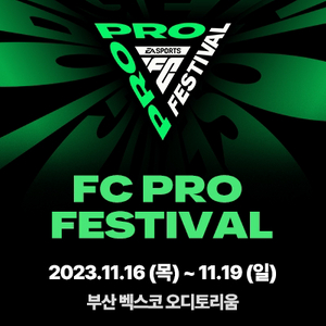 FC 프로 페스티벌 11/16(목) 단석