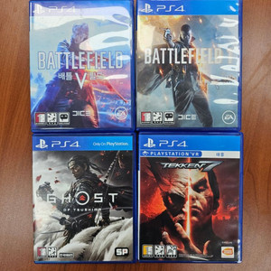ps4 배틀필드5, 배틀필드1, 고오쓰, 철권7팝니다.
