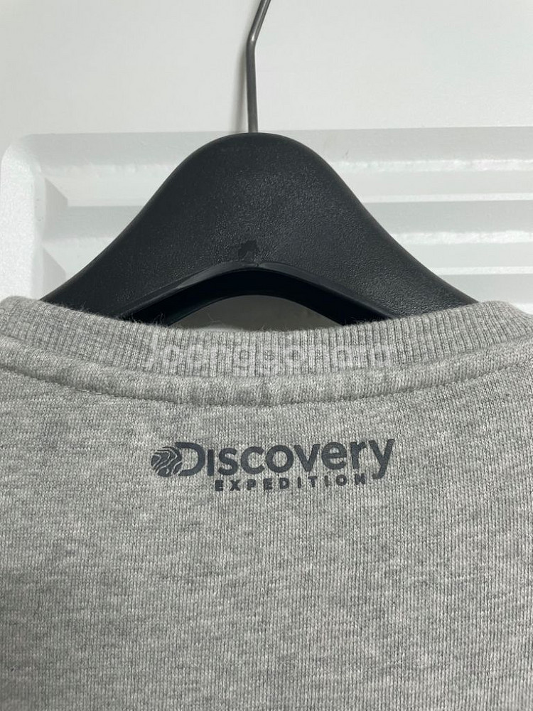 디스커버리 기모 맨투맨 티셔츠--7