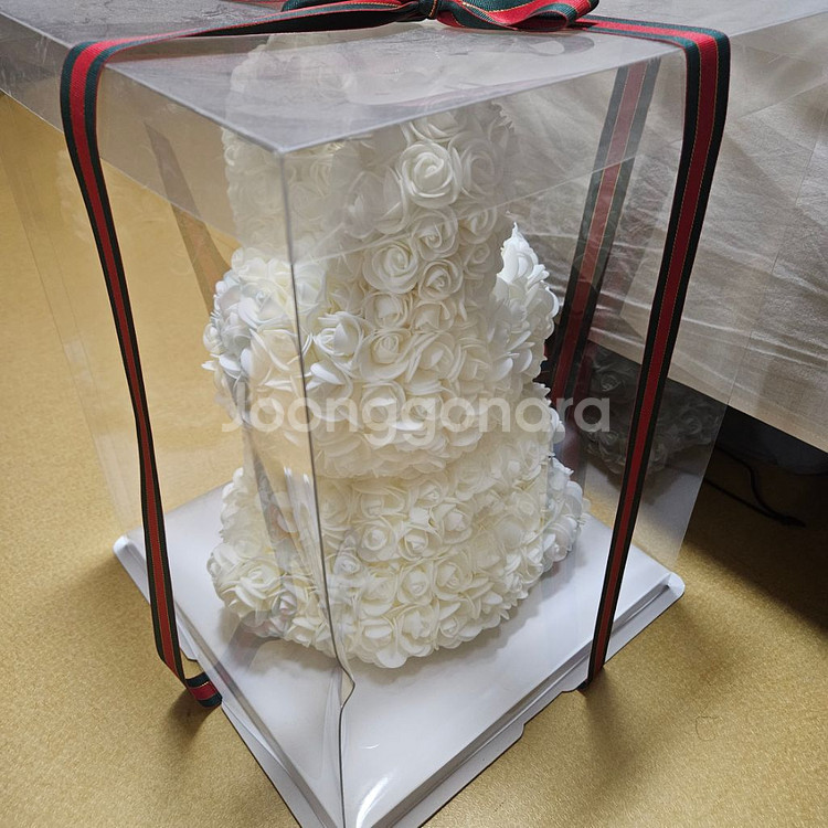 여자친구 선물 조공용 장미 곰돌이--1