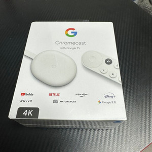 크롬캐스트 4k 팝니다 (미개봉)