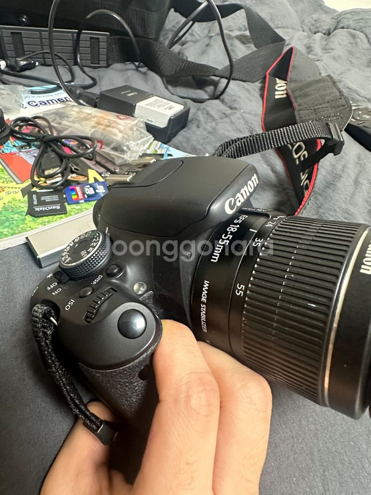 캐논 EOS600D DSLR 15-55 렌즈 포함--3