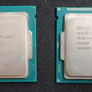 cpu 단품 팝니다 (i5-4670, i5-4690)