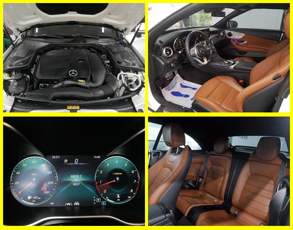 [벤츠]C클래스 W205 C200 카브리올레 (4인승)--5