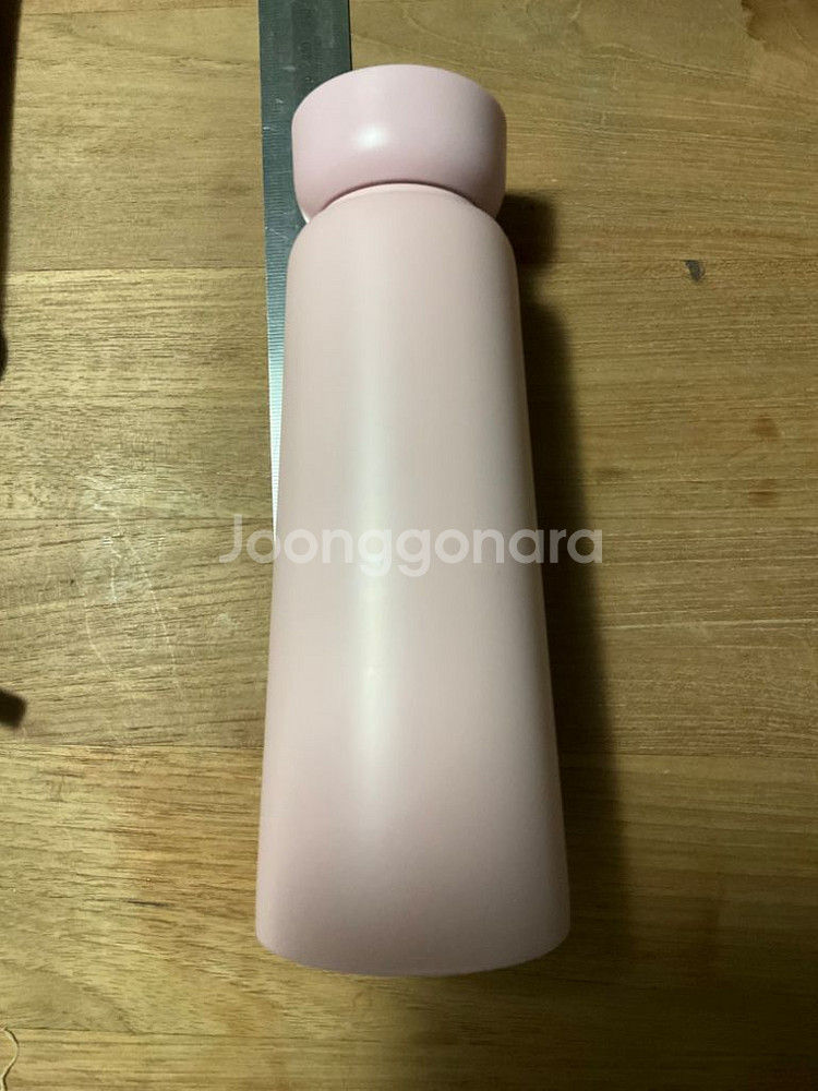새제품 스텐레스 320ml 카누 핑크 텀블러--4