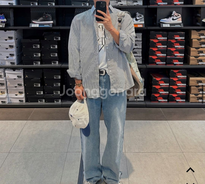 남자 워싱 데님 팬츠--2