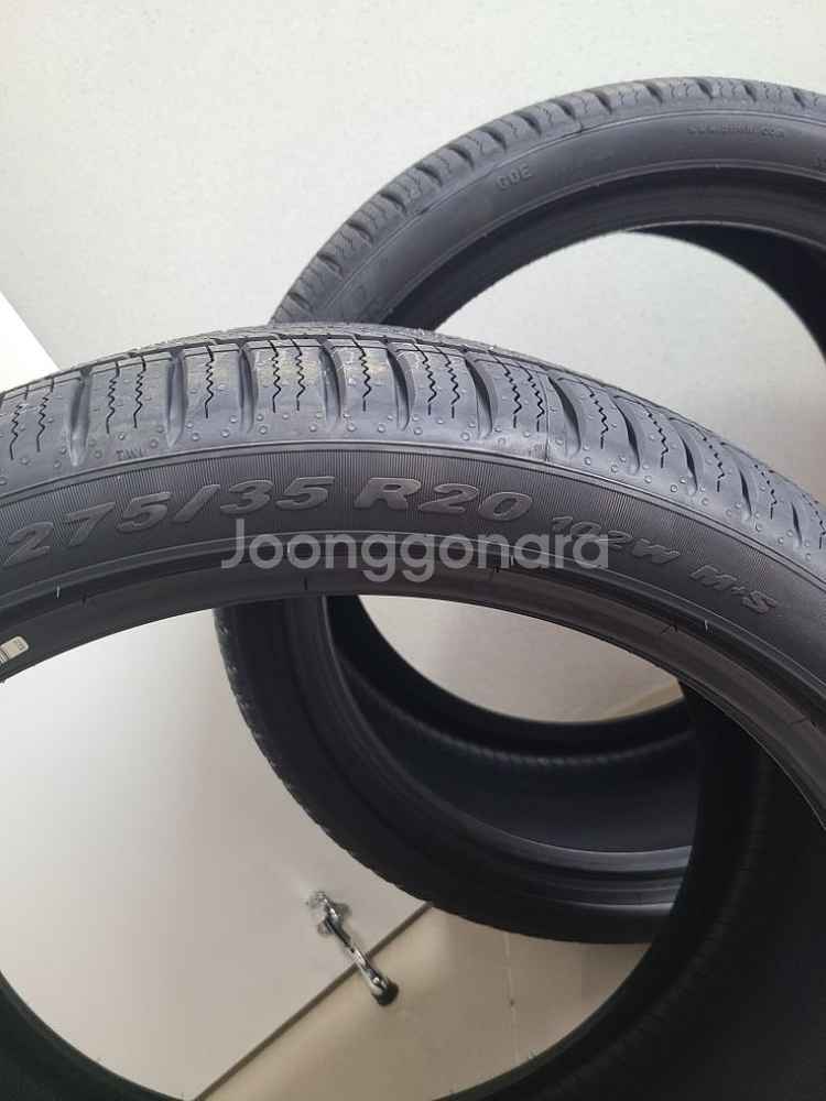 (신품/급쳐)피렐리 올시즌 타이어 275/35/20--1