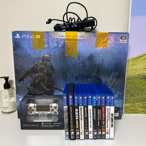 ps4 갓오브워 에디션과 게임타이틀, ps4 카메라