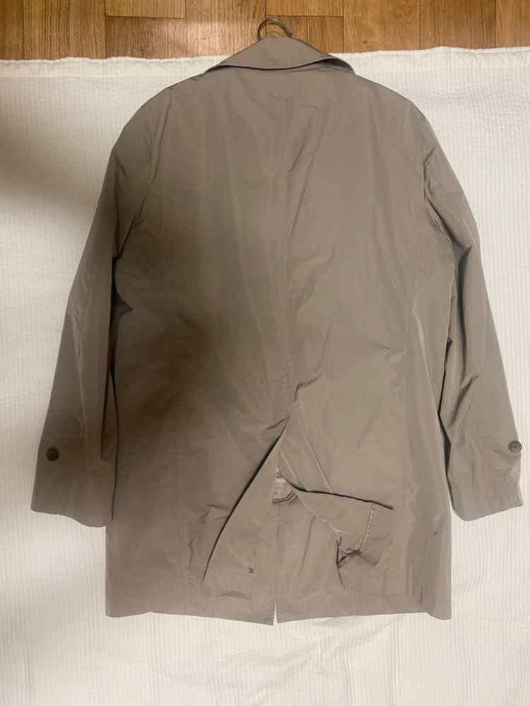 유니클로 남성 트렌치코트 이미지