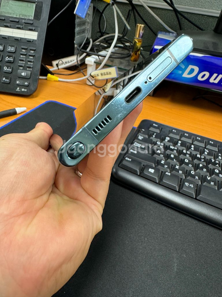 갤럭시s22u 512 그린 팝니다--0