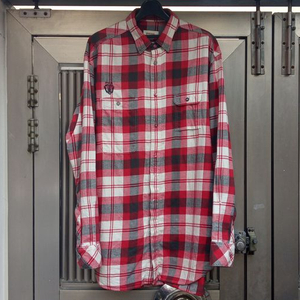 디젤 모직 체크셔츠 105호 상태양호