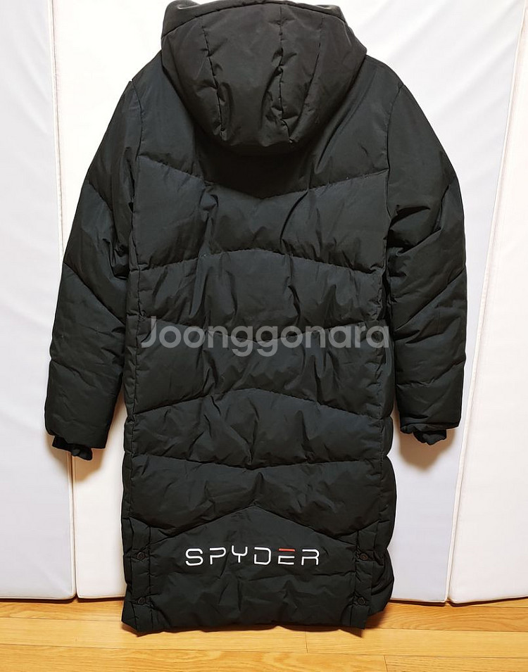 [L] 스파이더 덕다운 롱패딩점퍼 블랙997--4