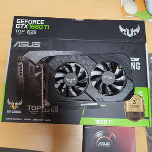 그래픽카드 ASUS 지포스 GTX1660 Ti 6GB