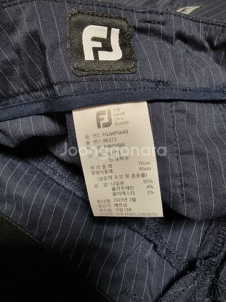 정품 풋조이 여성골프웨어 골프반바지(27)--2