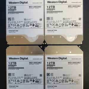 WD 12TB HDD (12테라 미사용 하드)