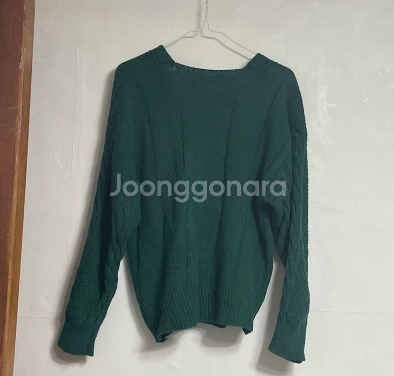 에이블리 통통 루즈핏 오브 랩가디건--8