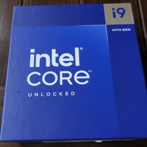 인텔 i9-14900K cpu 팝니다!(거의새것)