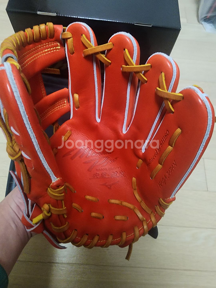 ☆미즈노 하가 시소 내야글러브(초희귀 한정판) 팝니다☆--1