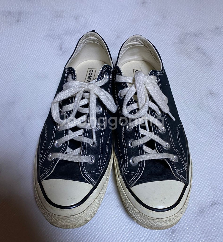 컨버스 척70 로우 블랙 265--2