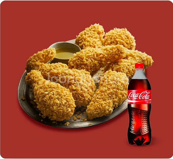 황금올리브치킨+콜라 17500원--0