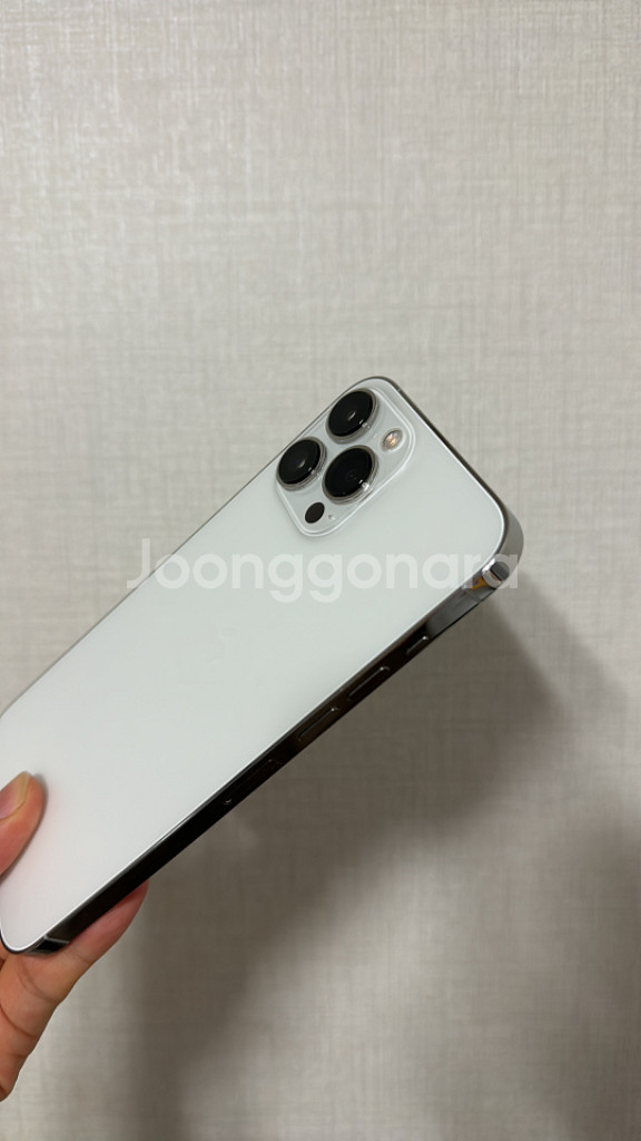 아이폰 13 pro max 256gb 실버 92%--2