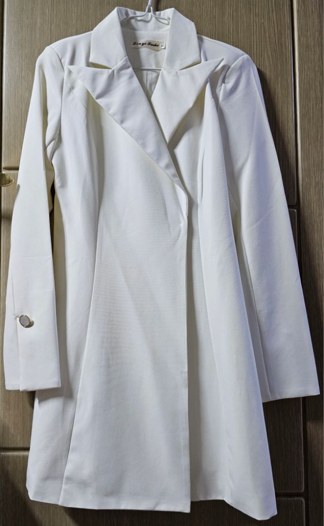 화이트정장원피스--3